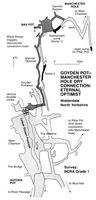 Descent 173 Goyden Pot - Manchester Hole Connection